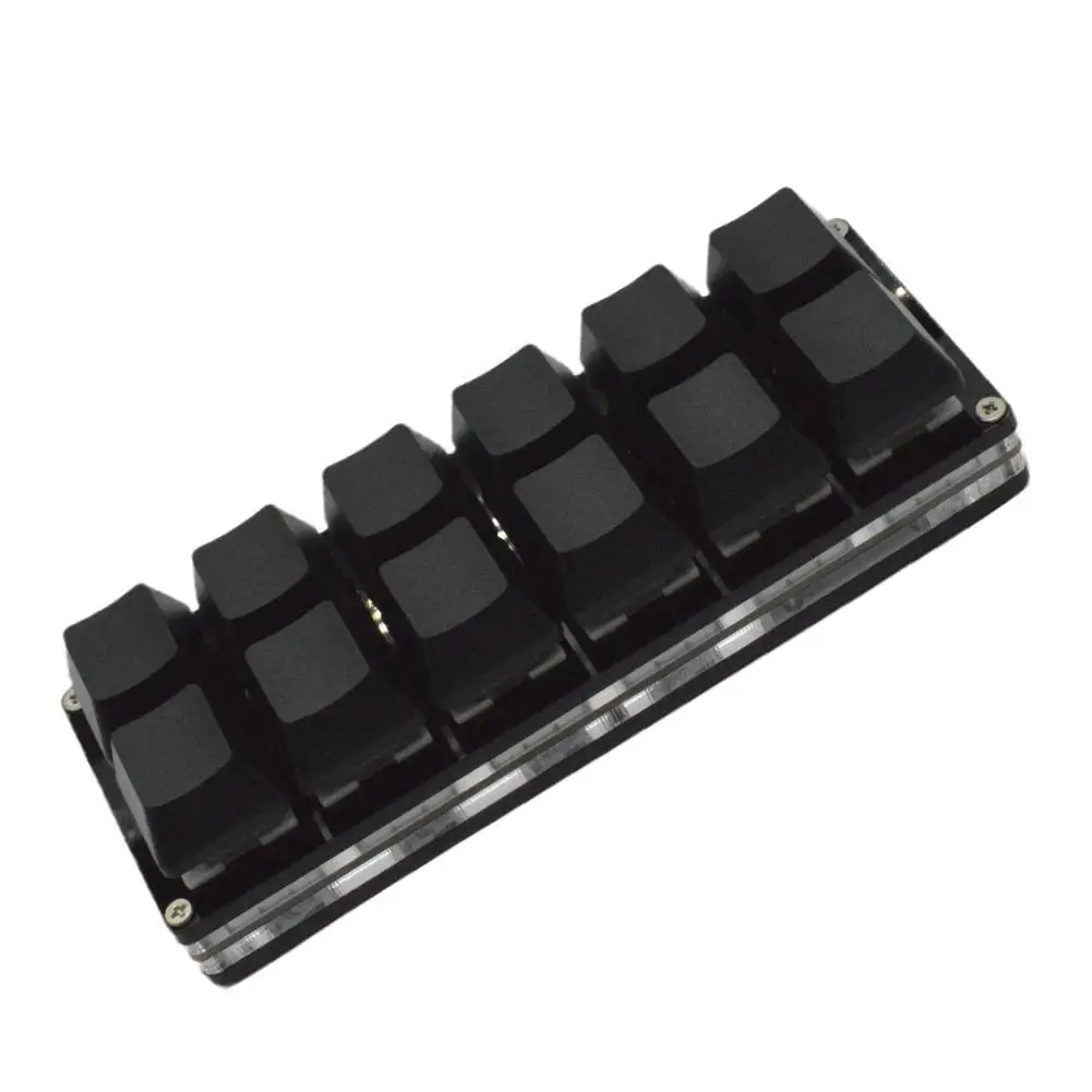 12 Keys Mini Keyboard USB Programmable Keyboard DIY Custom Gamer Keyboard keycaps Durable Gaming Drawing Mechanical Keyboard images - 6