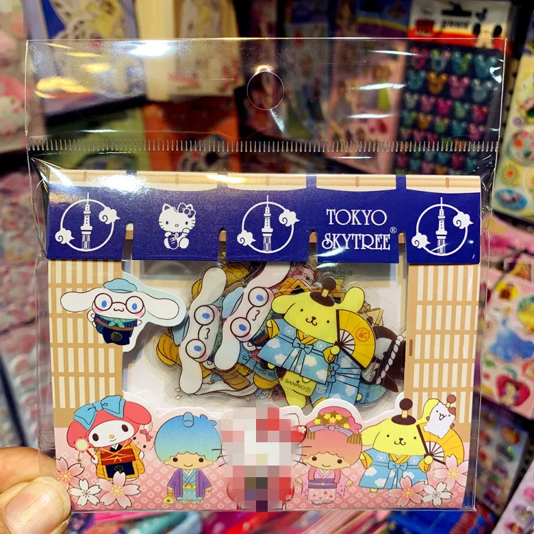 20 пакетов/лот Япония pompurin моя мелодия маленькая Две звезды sticker oroll наклейка s stikers