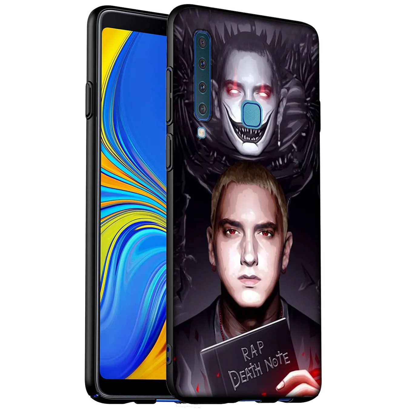 Мягкий силиконовый чехол для телефона Eminem Mile Rap Samsung Galaxy A6 A7 A8 A9 2018 A3 A5 2016 2017 Note 9 8 10