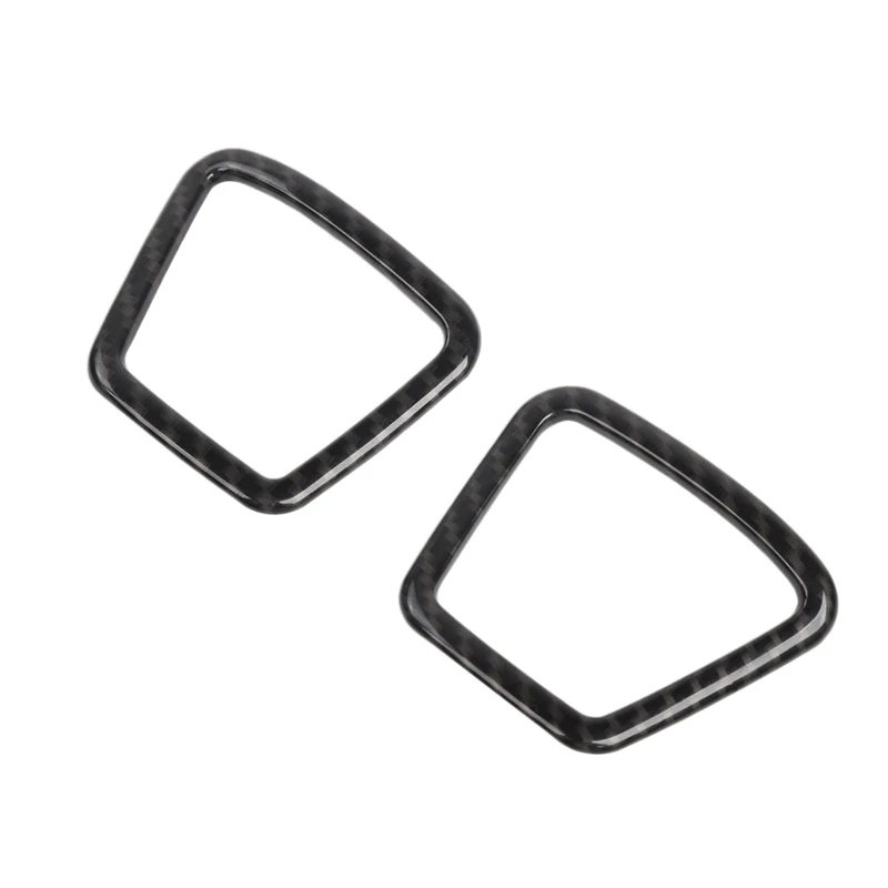 2 шт. Автомобильная накладка на колонну из углеродного волокна для Ford F150 2015 2017