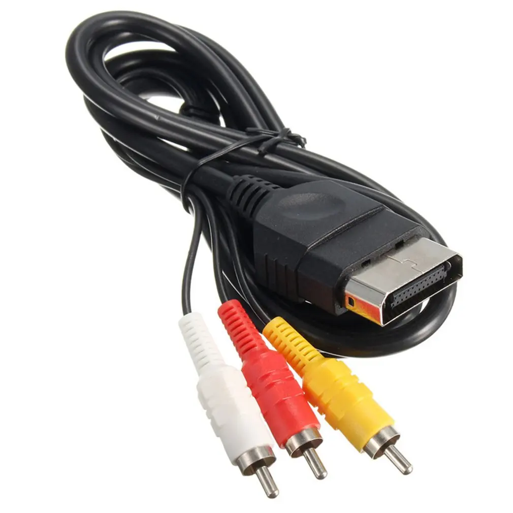 1x 6 футов AV аудио видео композитный кабель RCA для XBOX CLASSIC 1 стандарт разрешение