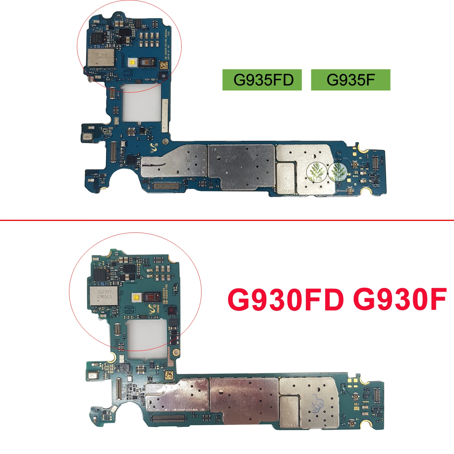 Оригинальная разблокированная Европейская материнская плата 32 ГБ для Samsung Galaxy S7