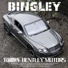 Модель игрушечного автомобиля Welly 1:24 Bentley Continental GT, модель автомобиля из сплава, рождественские подарки
