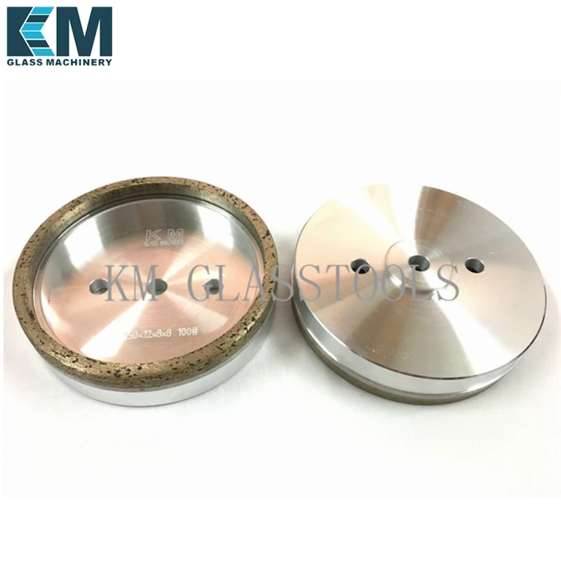 S1 CC2/алмазные чашки колеса 150xd 8x8mm для стекла прямой линии окантовки двойной