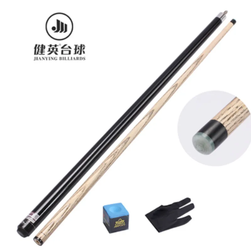 Black Cue Jianying ясень кий для разбивки бассейн красные, черные Голубой цвет чемоданчик для бильярдного кия комплект Китай(материк - Цвет: Black Cue