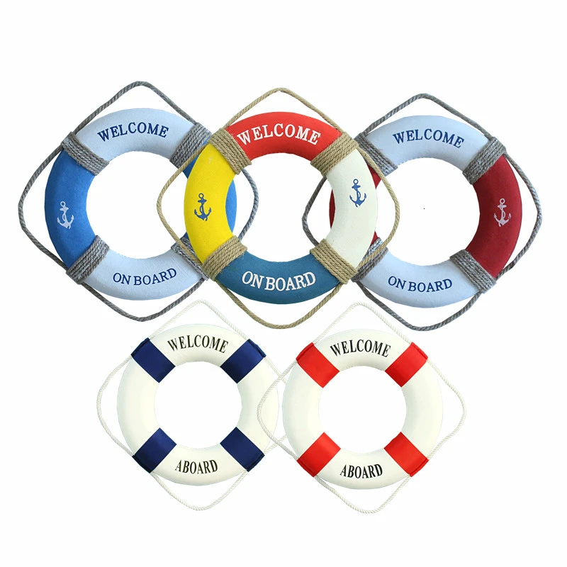 Украшение в стиле Средиземноморского моря спасательный буй плавательный круг