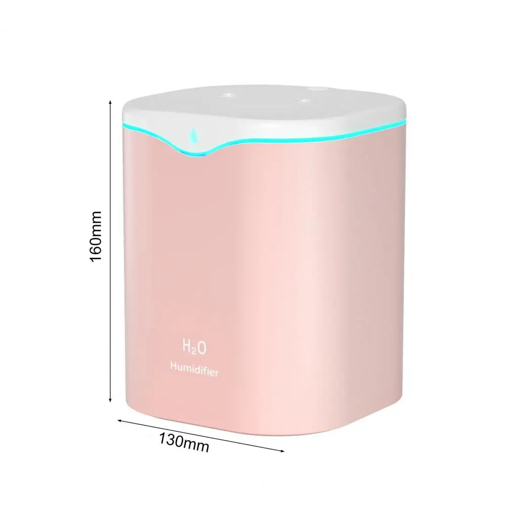 

2L Air Humidifier Essential Oil Aroma-Diffuser Double Nozzle With Colorful LED Light Ultrasonic Humidifiers Aromatherapy Diffuse