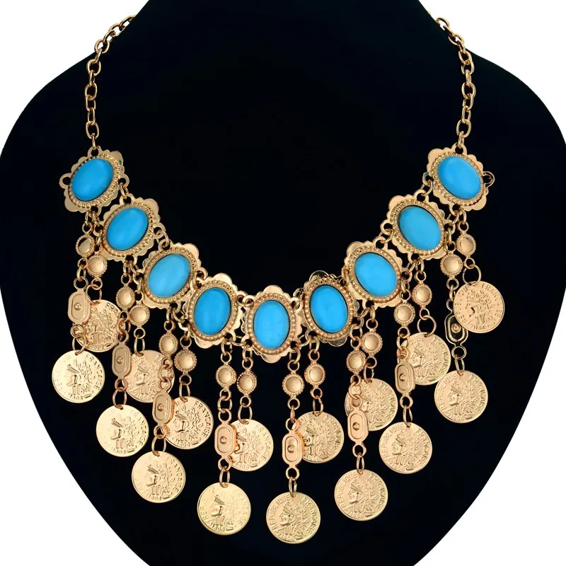 777Boho антикварная Монета Ювелирные изделия для женщин в африканском стиле