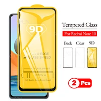 2pcs for redmi note 10 s glass phone premium screen protector film for xiaomi redmi note 10pro max note10s protective film sheet