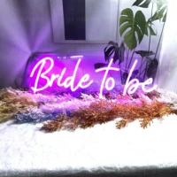 custom led neon plaque sign bride to be suitable for home hall restaurant propose wedding party background decor neon light