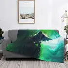 Одеяло Loki 1907, покрывало для кровати, плед из муслина, пляжное полотенце, Флисовое одеяло, одеяло для кровати, детское одеяло