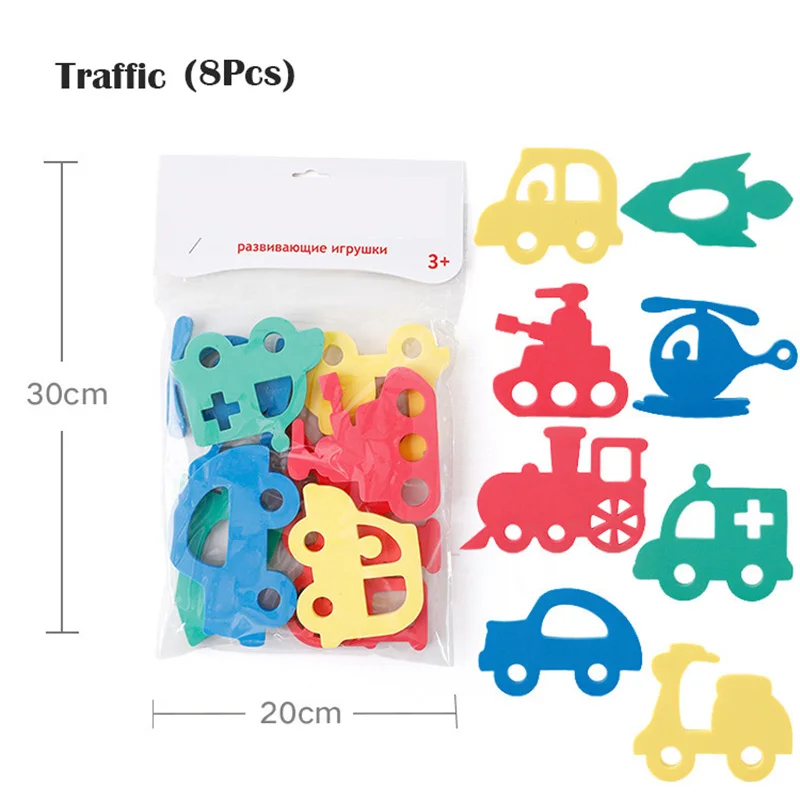 Eva Безопасный детский строительный кирпичный блок пены строительство Детские