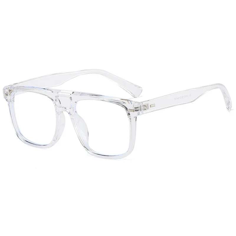 

Classic Computer Reading Glasses For Men Square Frame Anti Blue Light Glasses Women Transparent Gradient Lens Gaming Lunettes