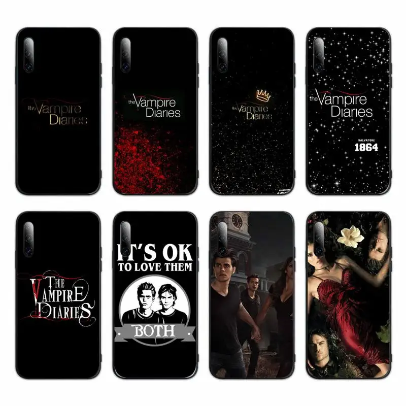 The Vampire Diaries Phone Case For Huawei P30 Pro P20 Lite P10 P40 E P Smart Z Plus 2018 2019 2020 Mate 20 10 Cover