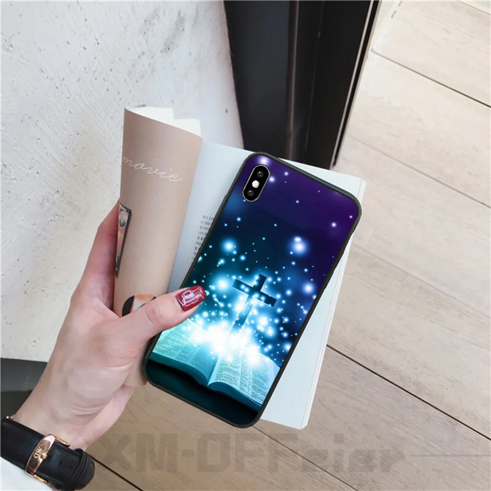 LJHYDFCNB христианский крест Новое поступление чехол для телефона iphone 5 5s 5C SE 6 6s 7 8 plus X