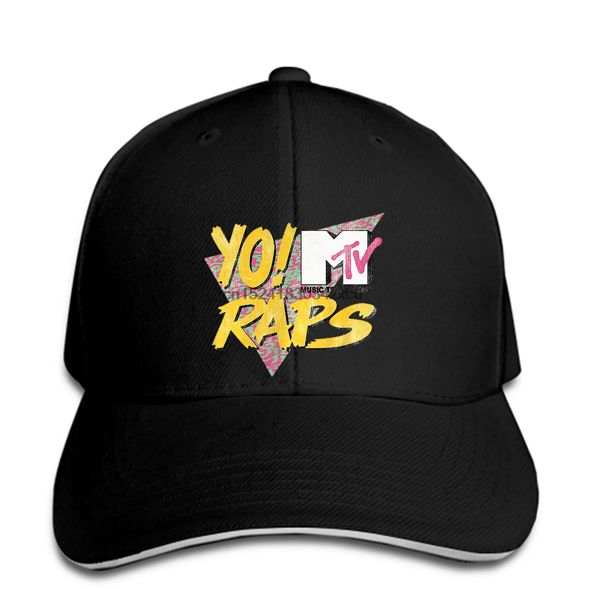 Бейсболка New MTV YO! Мужская винтажная Классическая Снэпбэк-Кепка Rap 1988 | Аксессуары