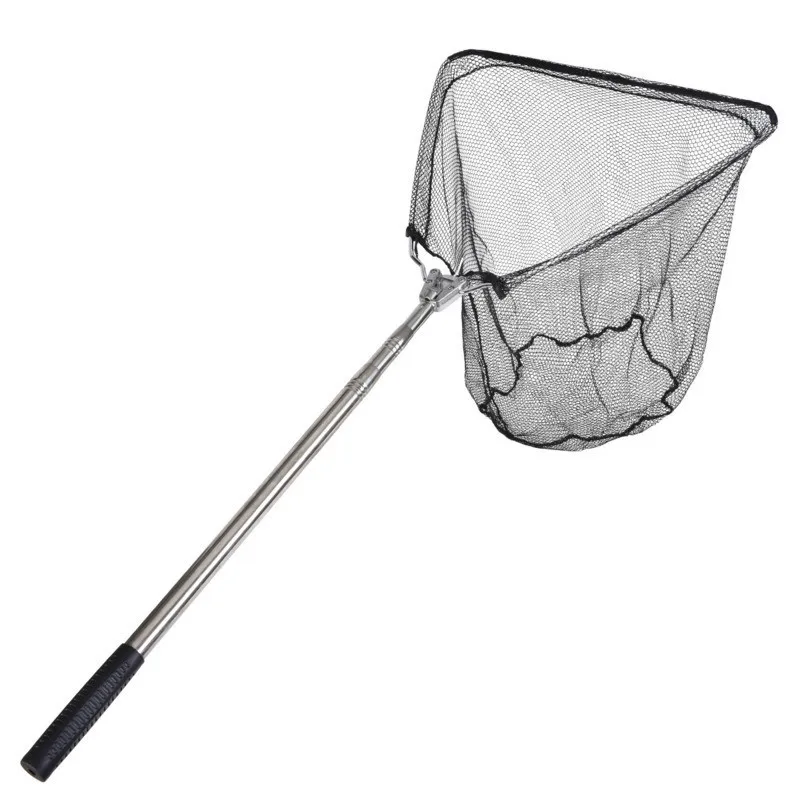 Складная телескопическая удочка Треугольники рыболовный сачок 1 8 м