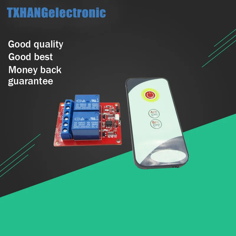 Двухканальный 2-канальный 5 в ИК инфракрасный пульт дистанционного управления