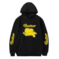 new album kpop bts hoodies butter printed hoodie sweatshirts men and women casual sport pullover tops