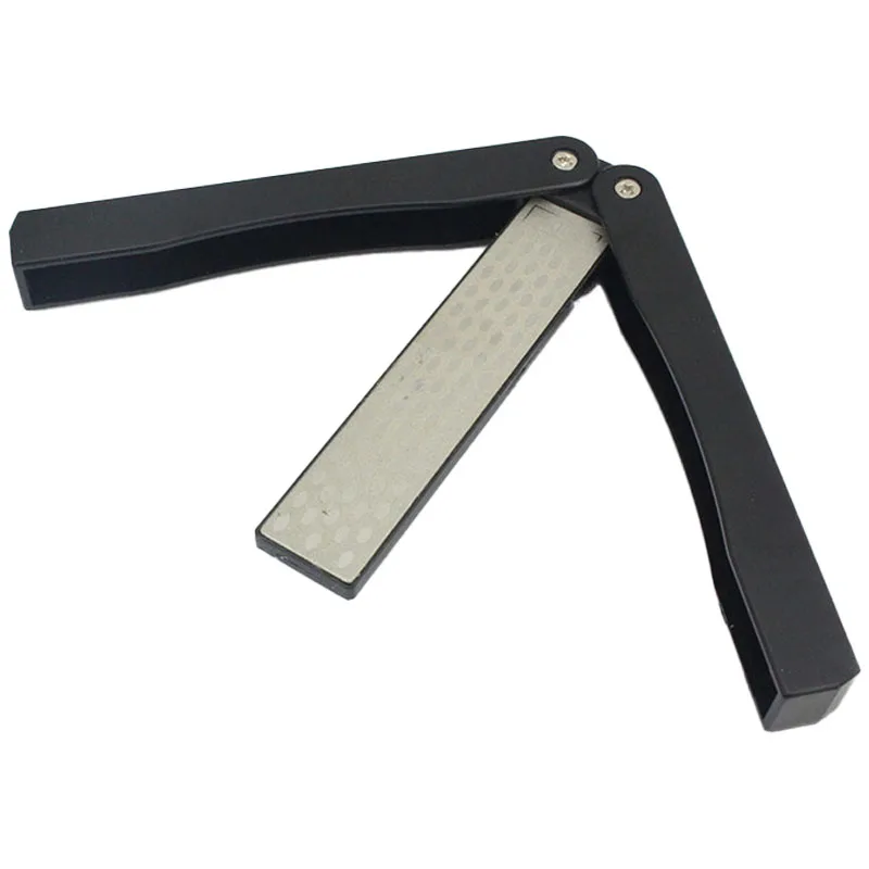 

Портативный двусторонний точильный камень для карманного складного ножа, точильный камень, Алмазный точильный камень