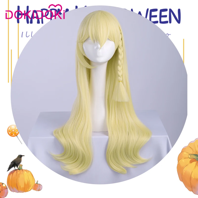 Парик DokiDoki из игры/Аниме Косплей парик Touhou Project Bkack прямые женские волосы Хэллоуин