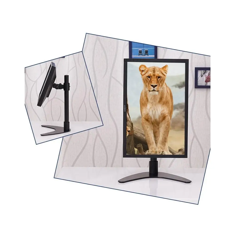Wearson WS-03L подвижный вращающийся кронштейн VESA Универсальный увеличенный дисплей 40 см регулируемая высота монитор VESA стенд