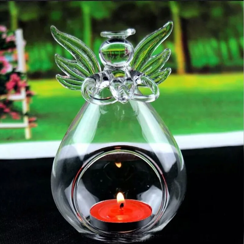 Подвесной DIY Декор боросиликатная термостойкая ваза цветок висячие клумбы 11*7*6 см