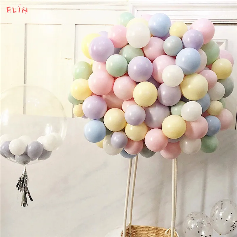 30 шт 5 дюймов Макарон латекс праздничные воздушные шары одежда для свадьбы дня