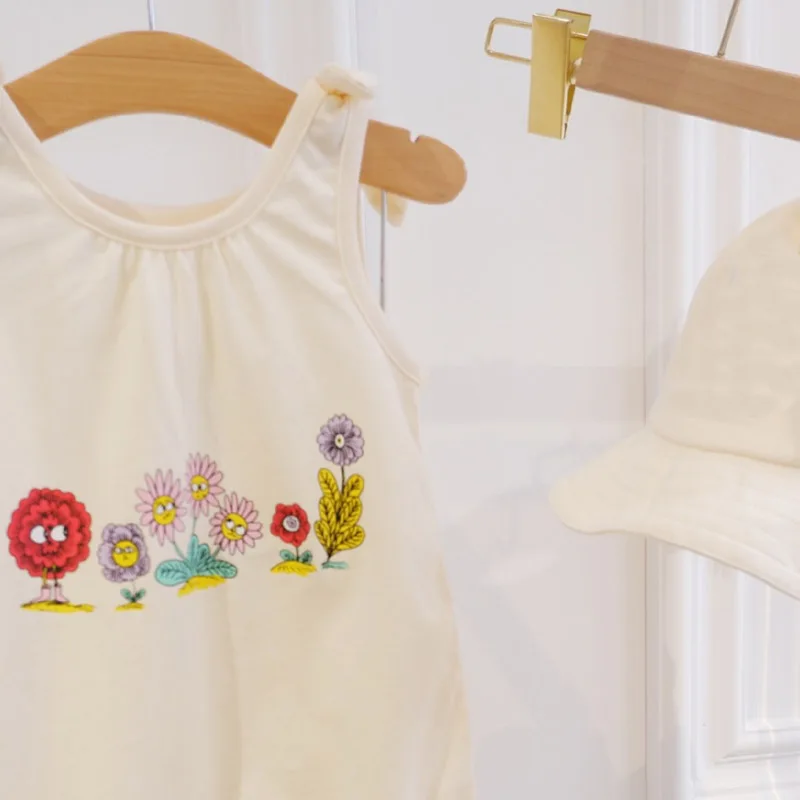 

Per-sale Shipment In Mid-May 2021 Summer Print Baby Girls and Boys Romper & Hat Baby Clothes Girl Newborn Girl Outfit