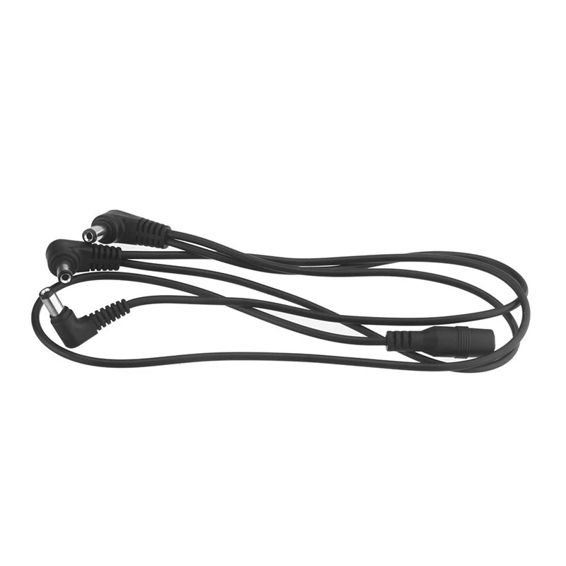 Vitoos 3 Ways Electrode Daisy Chain Harness Cable Copper Wire for Guitar Effects Power Supply Adapter Splitter black | Спорт и