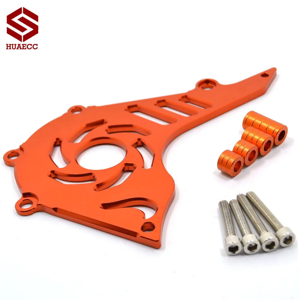 

Motorcycle CNC Front Sprocket Cover Engine Chain Guard Case Protection for KTM DUKE 200 all year