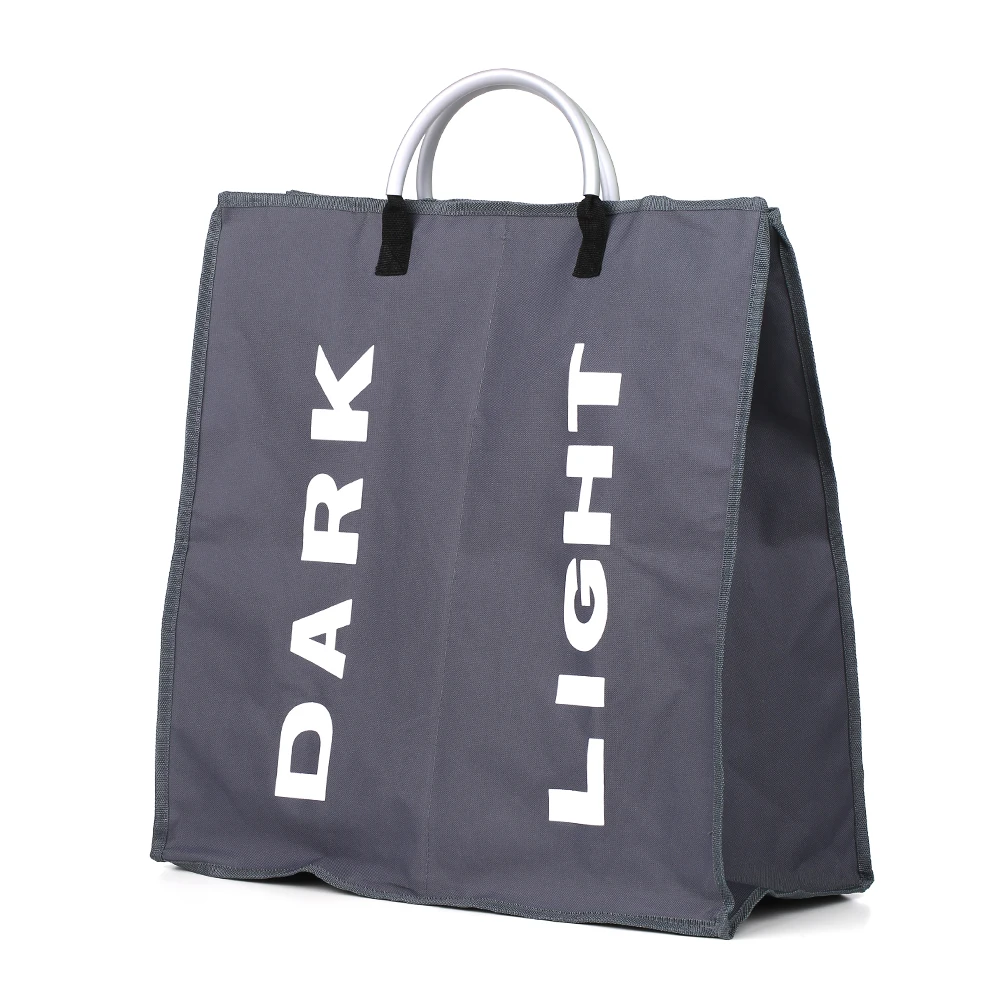 Мешок для стирки 2 х секционный Складная Прачечная Hamperxford тканевая корзина белья