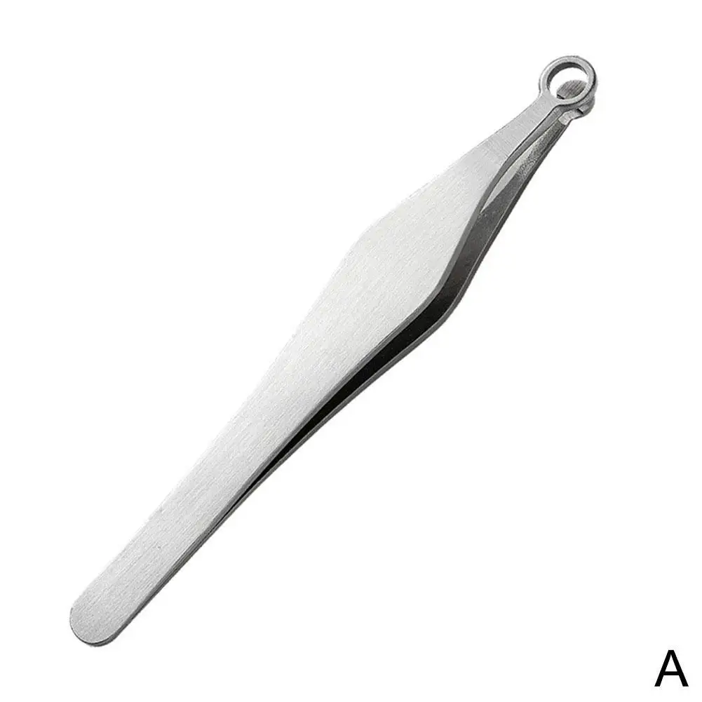 

1Pcs Nose Hair Clip Round Nose Hair Clip Steel Nose Hair Trimmer Tweezers Shape Nose Hair Trimming Removal Tools