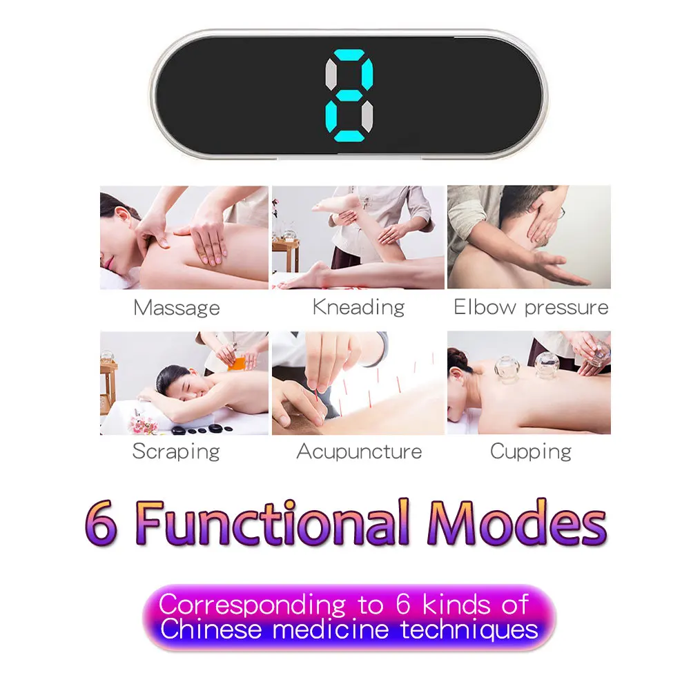 

Intelligent Body Massager 4 Patches Massage Pads Mini Pain Relief Muscle Stimulator Neck Shoulder Back Body Massager Machine