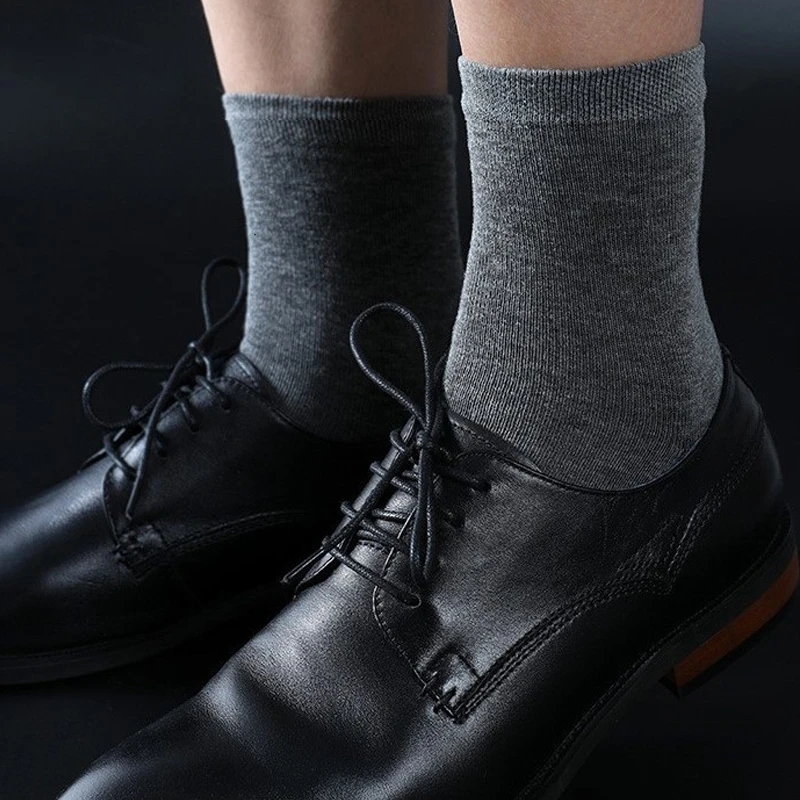 RICORIT 10 пар/лот хлопковые мужские зимние Носки новый стиль деловые дышащие 2019