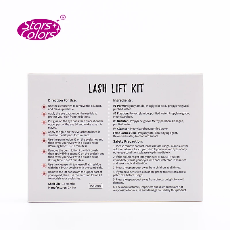 5 компл./лот мини набор для наращивания ресниц лифтинг ресницы сыворотка роста