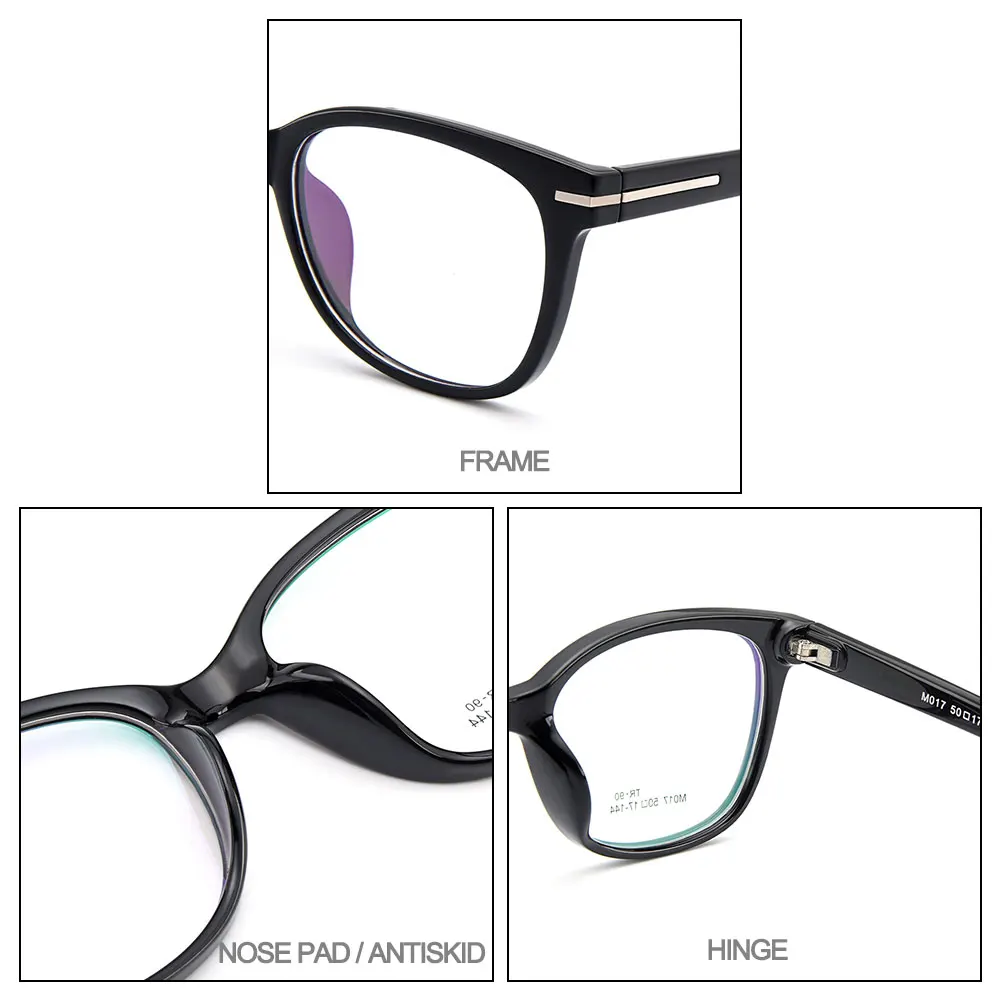 

CICCOLINI Women Round Glasses Frame Ultralight Plastic TR90 Stylish Female Eye Myopia Prescription Eyeglasses Frames MD017