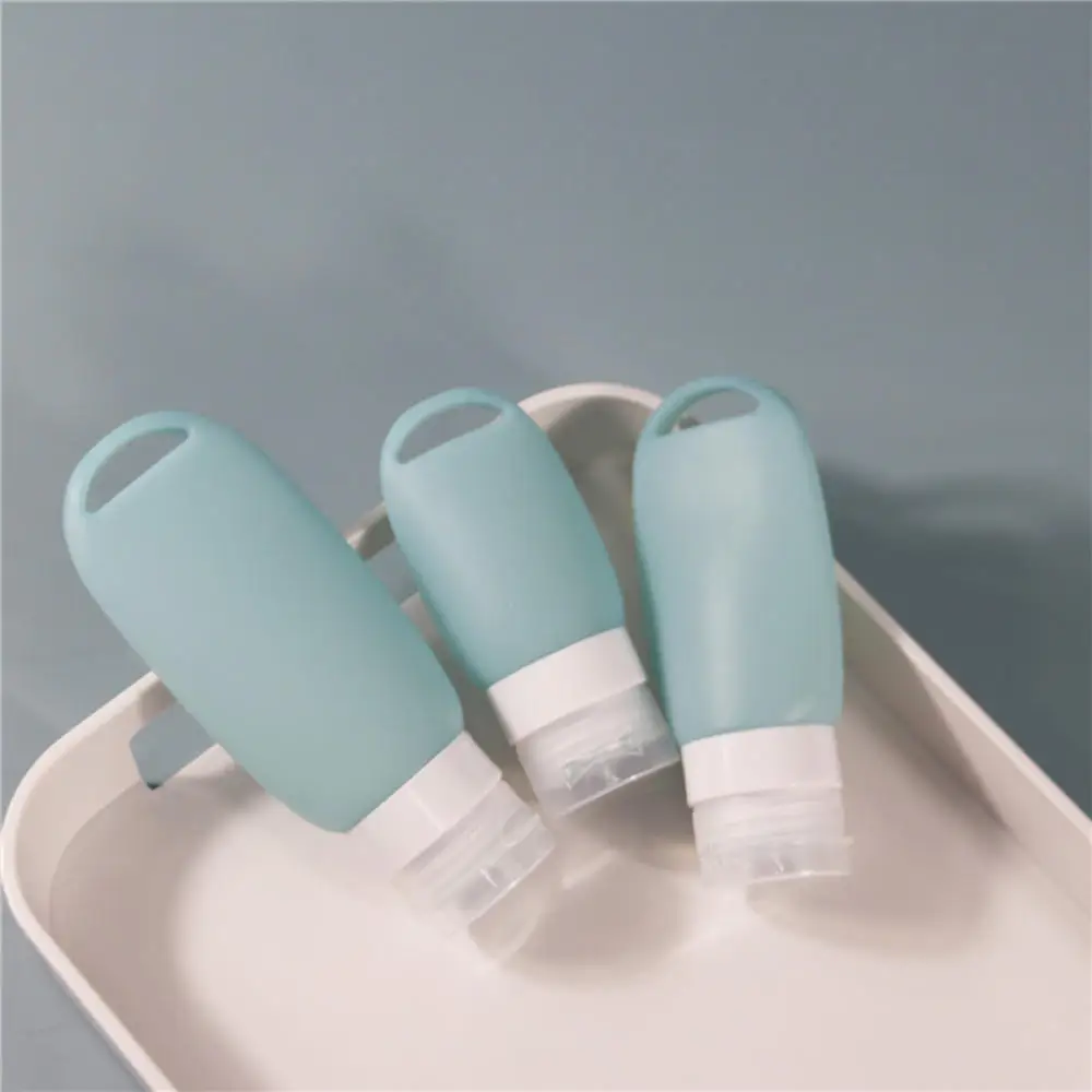 5 шт./лот 30 мл круглый силиконовый однотонный держатель для дезинфицирующего