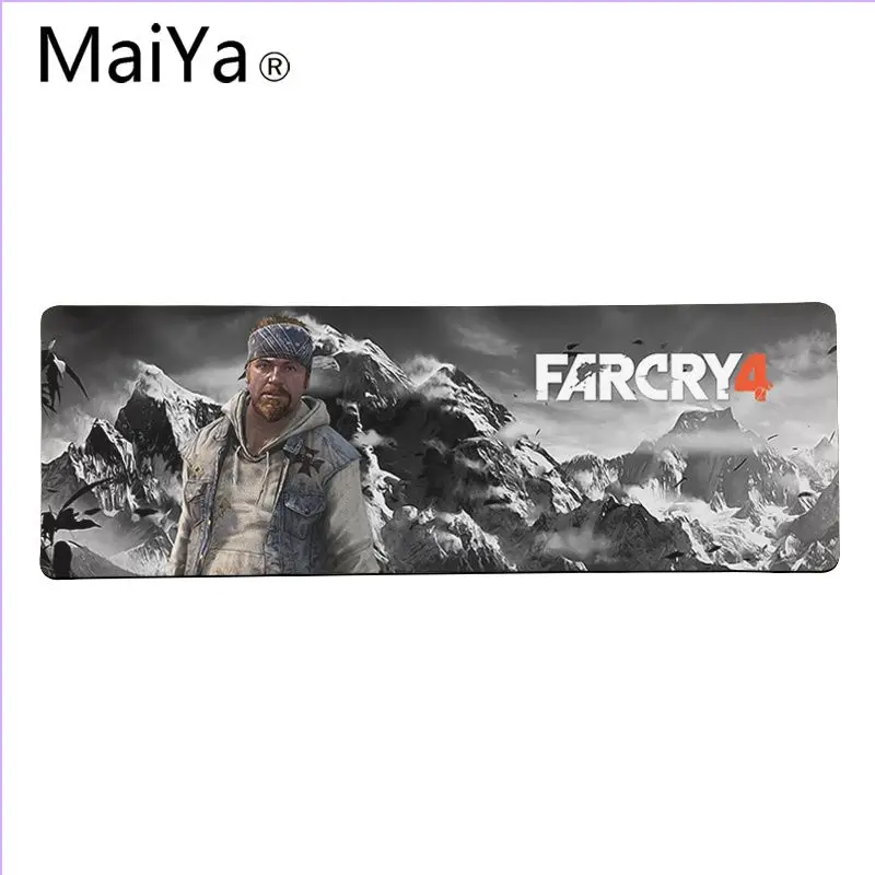 Высококачественный большой/маленький силиконовый коврик для мыши Maiya Far Cry 4