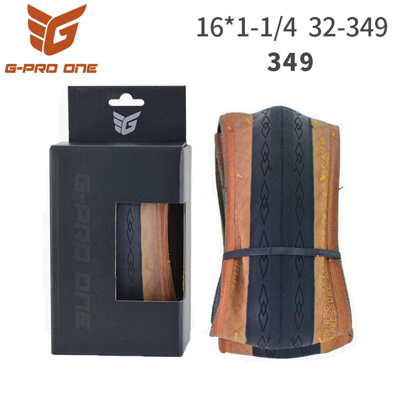 Велопокрышка INNOVA G-PRO ONE 16 x 1-1/4 32-349 для складного велосипеда Brompton 3sixty 16*1.25 349 внешнее колесо 60TPI не 305.