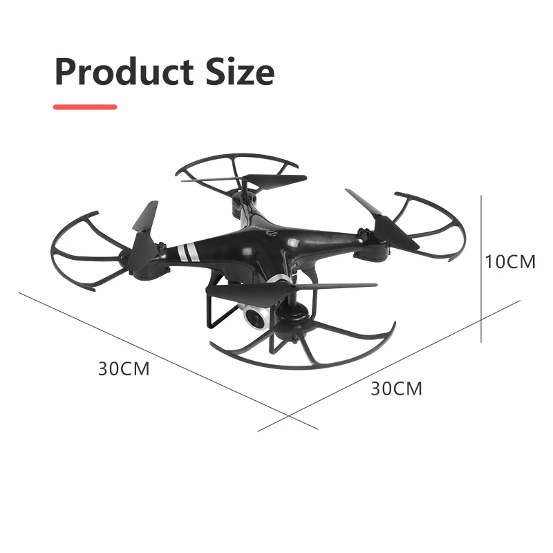 

KY101D Drone 4k Camera HD WIFI FPV Wide-Angle Real-Time Transmission Air Pressure Fixed Height Four-Axis Aircraft RC Helicopter