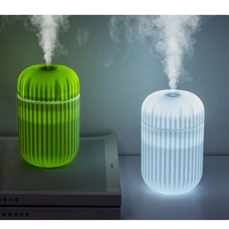

Mini Portable Air Humidifier Cool Mist Humidifiers,USB Desktop Quiet Diffusers Night Light for Baby Bedroom Office
