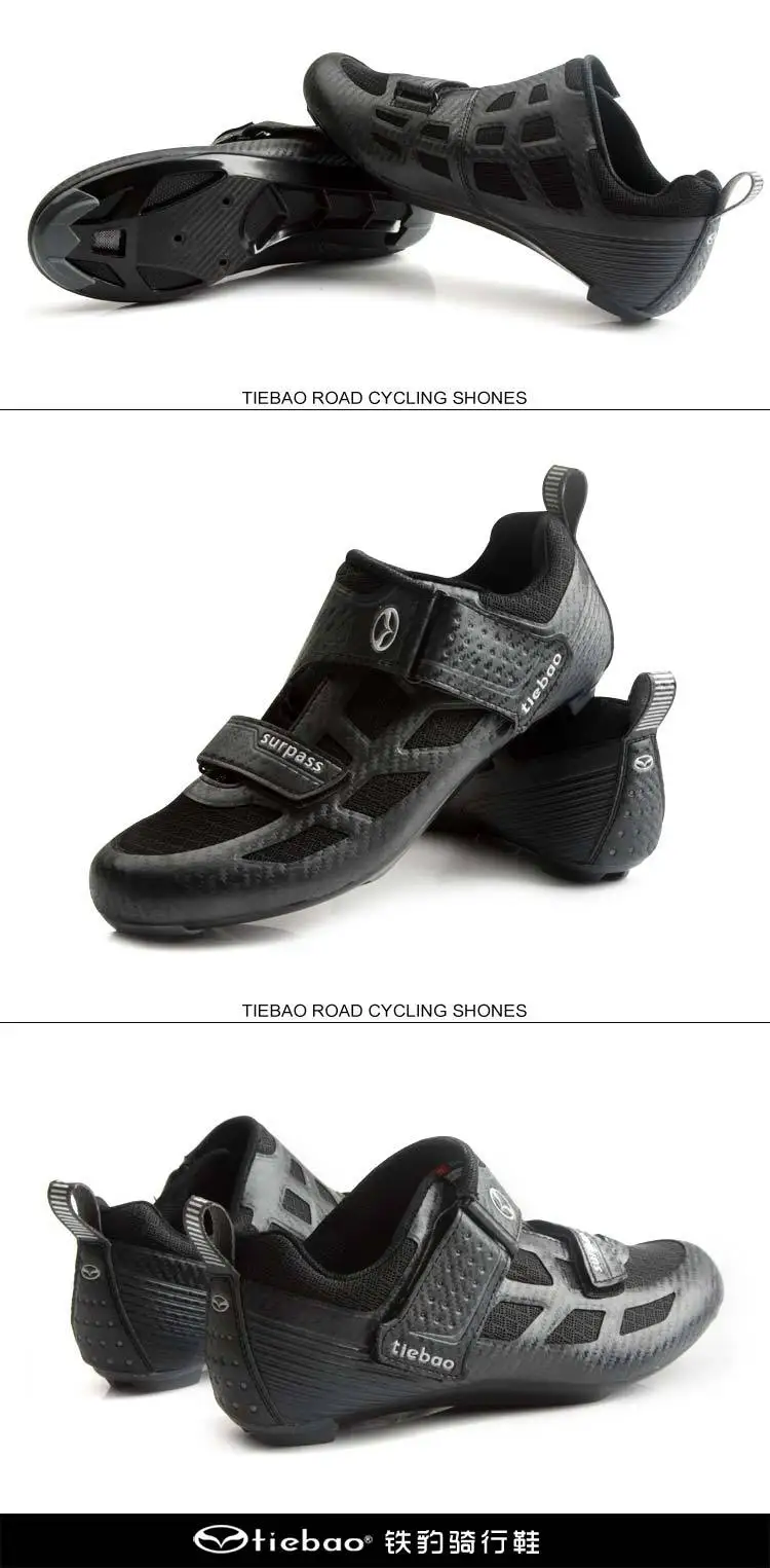 Tiebao Триатлон Профессиональная Мужская велосипедная обувь дышащая обувь для шоссейного велосипеда обувь для самоблокирующихся гонок спортивные кроссовки zapatillas