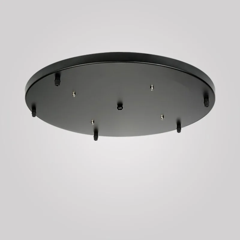 

Chandeliers Base Lighting Accessories black white Round Rectangular Ceiling base rose canopy Plate for pendant lamp