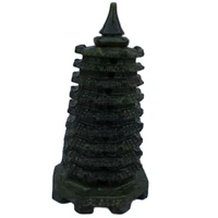 high5 55inches hand carved taiwan jade south china wenchang tower