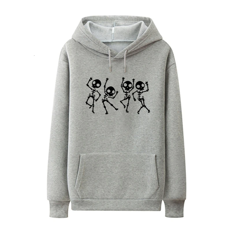 

Funny Skeleton Sweatshirt Women Skull Halloween Hoodies Women Cartoon Punk Cute Graphic Womens Hoodies graphic Pullover- K169