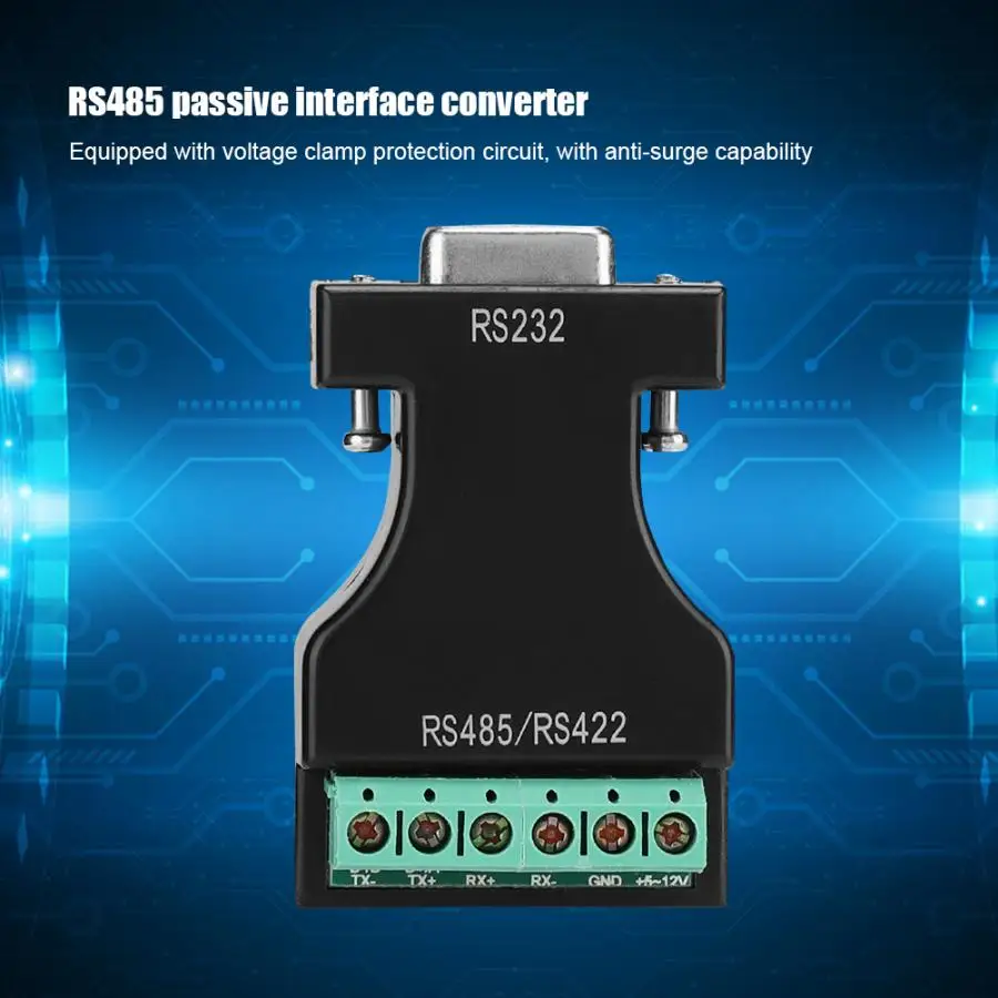 RS-232 To 485/422 Adapter Cascadable 16-32 Devices Converter for Attendance Machines | Компьютеры и офис