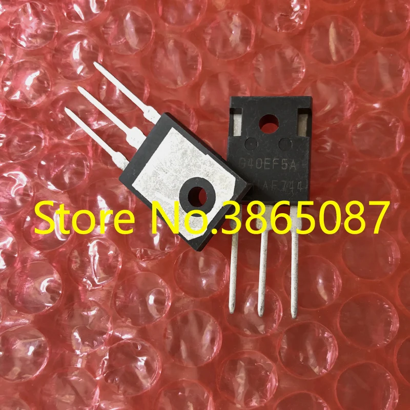 G40EF5A G40EF5 G40F655 IGW40N65F5 IGW40N65F5A TO 247 N CHANNEL силовой транзистор IGBT 10 шт./лот Оригинал