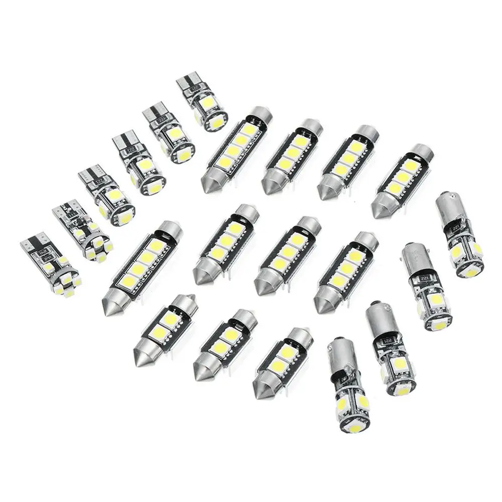

Car whiteLED light TOP white 6000K DC 12V car interior accessories white interior LED bulb packaging kit