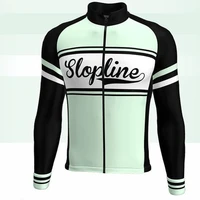 slop line mens long sleeve winter cycling jerseys professional team camisa de time ciclsimo cycliste shirt masculina bike tops